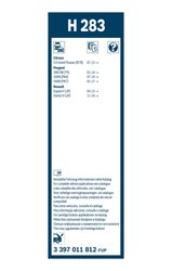 LAMELA STERGATOR BOSCH 3 397 011 812 - Compatibil cu CITROEN, PEUGEOT, RENAULT