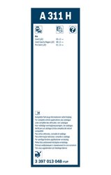 LAMELA STERGATOR BOSCH 3 397 013 048 - Compatibil cu KIA