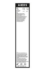 Lamela stergator BOSCH 3 397 014 833