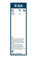 LAMELA STERGATOR BOSCH 3 397 015 100 - Compatibil cu CHEVROLET