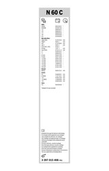 LAMELA STERGATOR BOSCH 3 397 015 408 - Compatibil cu DAF, IVECO, MAN, MERCEDES-BENZ, RENAULT TRUCKS, SCANIA, VOLVO