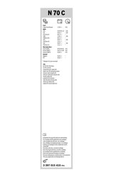 LAMELA STERGATOR BOSCH 3 397 015 410 - Compatibil cu DENNIS, FORD, MAN, MERCEDES-BENZ, MITSUBISHI, RENAULT TRUCKS