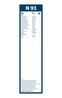 Lamela stergator BOSCH 3 397 018 191