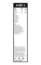 LAMELA STERGATOR BOSCH 3 397 110 007 - Compatibil cu VOLVO