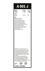 LAMELA STERGATOR BOSCH 3 397 110 00A - Compatibil cu FORD