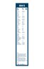 Lamela stergator BOSCH 3 397 118 303