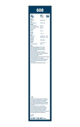 Lamela stergator BOSCH 3 397 118 307