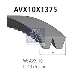 SET CUREA TRAPEZOIDALA DT SPARE PARTS 3.34202 - Compatibil cu IVECO, MAN