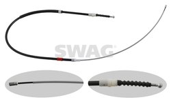 CABLU FRANA DE MANA SWAG 30 93 0766 - Compatibil cu VW