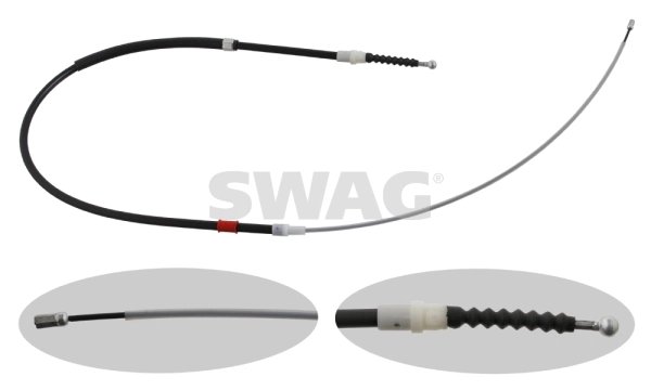 CABLU FRANA DE MANA SWAG 30 93 0766 - Compatibil cu VW