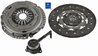SET AMBREIAJ SACHS 3000 990 340 - Compatibil cu AUDI, SEAT, SKODA, VW