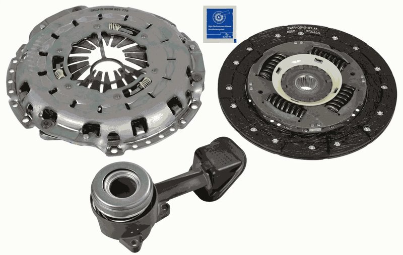 SET AMBREIAJ SACHS 3000 990 395 - Compatibil cu FORD