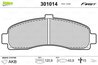 SET PLACUTE FRANA VALEO 301014 - Compatibil cu NISSAN