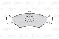 Set placute frana Valeo 301043