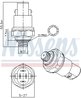 Comutator presiune aer conditionat Nissens 301088