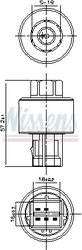 Comutator presiune aer conditionat Nissens 301127