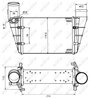 INTERCOOLER NRF 30127A - Compatibil cu AUDI, VW