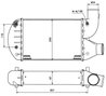 INTERCOOLER NRF 30134 - Compatibil cu FIAT