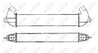 INTERCOOLER NRF 30140A - Compatibil cu FIAT