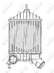 INTERCOOLER NRF 30141 - Compatibil cu FIAT