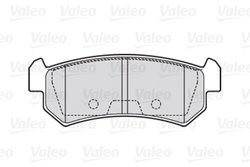 Set placute frana Valeo 301874