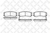 Set placute frana Stellox 302 002-SX