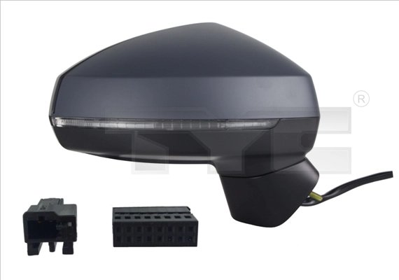OGLINDA EXTERIOARA TYC 302-0100 - Compatibil cu AUDI
