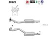 CATALIZATOR AS 30220 - Compatibil cu DACIA
