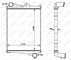 Intercooler NRF 30225