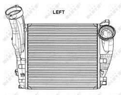 INTERCOOLER NRF 30286 - Compatibil cu VW