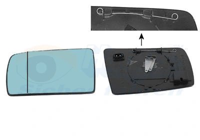 STICLA OGLINDA, OGLINDA RETROVIZOARE EXTERIOARA VAN WEZEL 3031833 - Compatibil cu MERCEDES-BENZ
