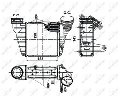Intercooler NRF 30476