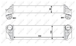 Intercooler NRF 30523