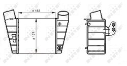 INTERCOOLER NRF 30544 - Compatibil cu AUDI, SEAT