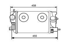 INTERCOOLER NRF 30549 - Compatibil cu OPEL, VAUXHALL