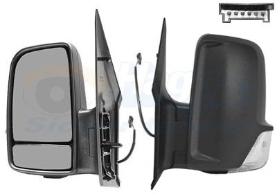 OGLINDA EXTERIOARA VAN WEZEL 3077827 - Compatibil cu MERCEDES-BENZ