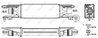 INTERCOOLER NRF 30779 - Compatibil cu OPEL, VAUXHALL