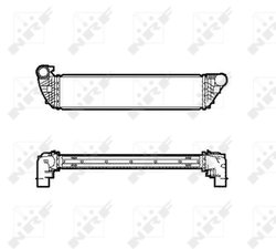 INTERCOOLER NRF 30859 - Compatibil cu RENAULT