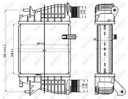 Intercooler NRF 30866