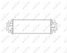 INTERCOOLER NRF 30875 - Compatibil cu NISSAN, OPEL, RENAULT, VAUXHALL