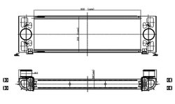 INTERCOOLER NRF 309039 - Compatibil cu FORD
