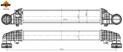 INTERCOOLER NRF 309100 - Compatibil cu MERCEDES-BENZ
