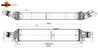 INTERCOOLER NRF 309101 - Compatibil cu AUDI
