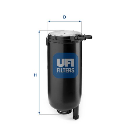 FILTRU COMBUSTIBIL UFI 31.071.00 - Compatibil cu IVECO