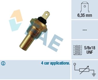 Senzor temperatura lichid racire FAE 31210