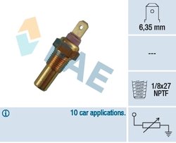 SENZOR TEMPERATURA LICHID RACIRE FAE 31270 - Compatibil cu FORD