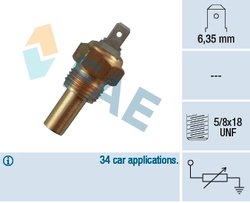 SENZOR TEMPERATURA LICHID RACIRE FAE 31360 - Compatibil cu VOLVO