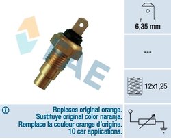 Senzor temperatura lichid racire FAE 31520