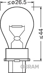 Bec, semnalizator Osram 3156