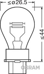 Bec, semnalizator Osram 3157